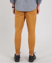 Calca-de-Sarja-Masculina-Jogger-Skinny-Caramelo-9301992-Caramelo_4