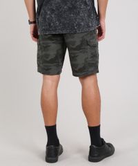 Bermuda-Masculina-Slim-Cargo-Estampada-Camuflada-Verde-Militar-9581876-Verde_Militar_4