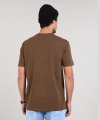 Camiseta-Masculina-India-com-Cocar-Manga-Curta-Gola-Careca-Marrom-Escuro-9609305-Marrom_Escuro_2