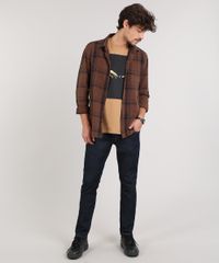 Camiseta-Masculina-Maos-Carregando-Manga-Curta-Gola-Careca-Bege-Escuro-9597459-Bege_Escuro_3