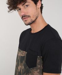 Camiseta-Masculina-Camuflado-Manga-Curta-Gola-Careca-Preta-9607301-Preto_4