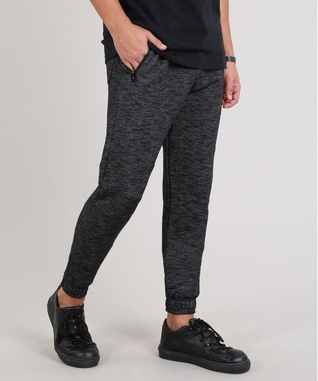Calca-Masculina-Relaxed-em-Moletom-Cinza-Mescla-Escuro-9629348-Cinza_Mescla_Escuro_1