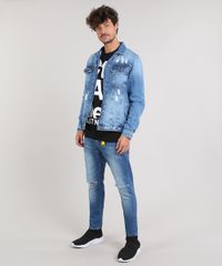 Calca-Jeans-Masculina-Carrot-Destroyed-com-Chaveiro-Azul-Medio-9620535-Azul_Medio_3