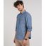 Camisa-Jeans-Masculina-Com-Bolsos-Manga-Longa--Azul-Medio-9527327-Azul_Medio_1