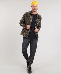 Jaqueta-de-Sarja-Masculina-Trucker-Estampado-Camuflado-Com-Bolsos--Verde-Militar-9599246-Verde_Militar_3