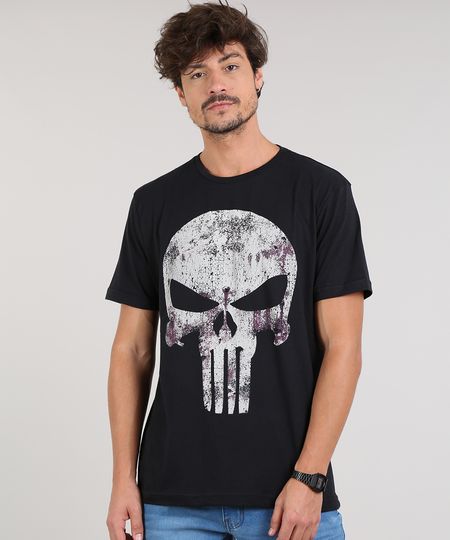 Camiseta-Masculina-Justiceiro-Manga-Curta-Gola-Careca-Preta-9627519-Preto_1