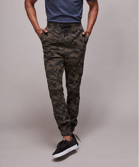 Calca-de-Sarja-Masculina-Jogger-Skinny-Estampada-Camuflada-Verde-Militar-9583523-Verde_Militar_1