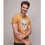 Camiseta-Masculina-Slim-Fit-com-Estampa-de-Caveira-Manga-Curta-Gola-Careca-Mostarda-9603042-Mostarda_1