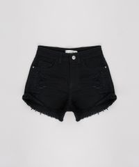 Short-de-Sarja-Infantil-Destroyed-Preto-9624828-Preto_1