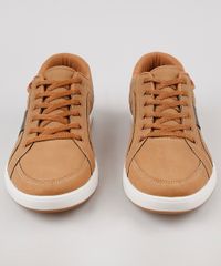 Sapatenis-Masculino-Ollie-com-Faixa-Lateral-e-Pespontos-Caramelo-9637886-Caramelo_4
