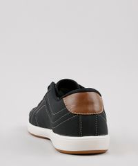 Sapatenis-Masculino-Ollie-com-Faixa-Lateral-e-Pespontos-Preto-9637884-Preto_3
