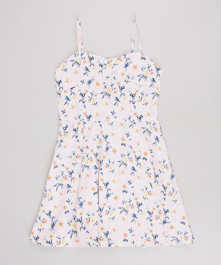 Vestido-Infantil-Estampado-Floral-com-No-Alcas-Finas-Rosa-9514708-Rosa_1