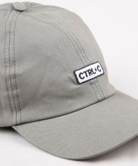 Bone-Masculino-Aba-Curva-com-Bordado--Ctrl-C---Cinza-9636637-Cinza_2