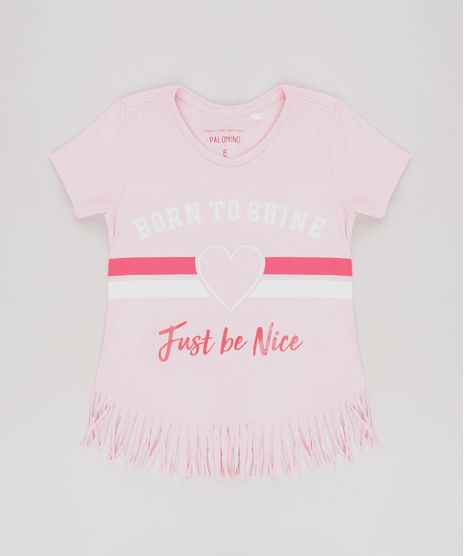 Blusa-Infantil--Born-To-Shine--Com-Franjas-Manga-Curta-Rosa-9633657-Rosa_1