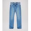 Calca-Jeans-Infantil-Skinny-em-Moletom-com-Bolsos-Azul-Medio-9636924-Azul_Medio_1
