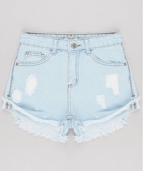 Short-Jeans-Infantil-Destroyed-Azul-Claro-9624830-Azul_Claro_1