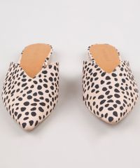 Mule-Feminino-Oneself-Bico-Fino-Animal-Print-Bege-9662515-Bege_4