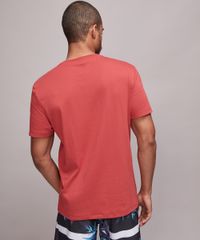 Camiseta-Masculina--Casca-Grossa--Manga-Curta-Gola-Careca-Coral-9607782-Coral_2