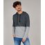 Camiseta-Masculina-com-Recorte-e-Capuz-Manga-Longa-Cinza-Mescla-Escuro-9626497-Cinza_Mescla_Escuro_1