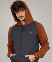 Blusao-Masculino-Raglan-em-Moletom-com-Capuz-e-Bolsos-Chumbo-9486776-Chumbo_4