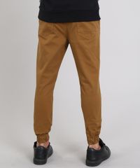 Calca-de-Sarja-Masculina-Jogger-Skinny-Caramelo-9301992-Caramelo_4
