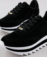 Tenis-Feminino-Vizzano-Flatform-em-Suede-Tratorada-Preto-9564872-Preto_2