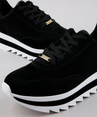 Tenis-Feminino-Vizzano-Flatform-em-Suede-Tratorada-Preto-9564872-Preto_5