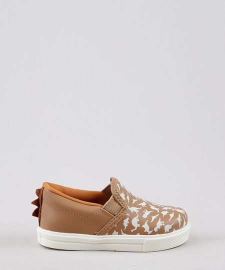 Tenis-Infantil-Slip-On-Dinossauro-Caramelo-9663459-Caramelo_1 Tenis-Infantil-Slip-On-Dinossauro-Caramelo-9663459-Caramelo_1