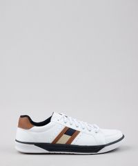 Sapatenis-Masculino-Oneself-com-Faixa-Lateral-e-Pespontos-Branco-9668431-Branco_1