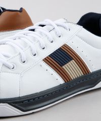 Sapatenis-Masculino-Oneself-com-Faixa-Lateral-e-Pespontos-Branco-9668431-Branco_5
