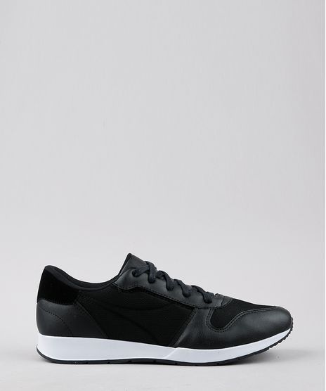 Tenis-Masculino-Oneself-Running-com-Recortes-Preto-9673808-Preto_1