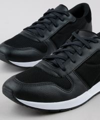 Tenis-Masculino-Oneself-Running-com-Recortes-Preto-9673808-Preto_2