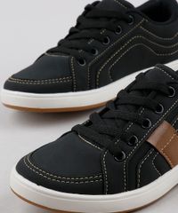 Sapatenis-Infantil-Ollie-com-Recortes-Preto-9659833-Preto_5