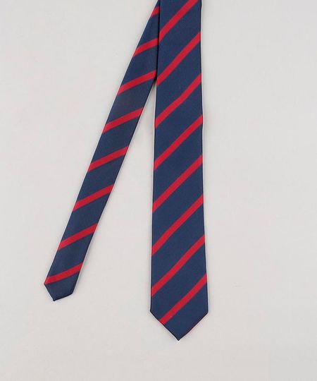 Gravata-Masculina-Listrada-em-Jacquard-Azul-Marinho-8594177-Azul_Marinho_1