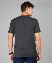 Camiseta-Masculina-Comfort-Fit--Lone-Peak--Manga-Curta-Gola-Careca-Cinza-Mescla-Escuro-9612097-Cinza_Mescla_Escuro_2