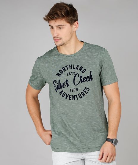 Camiseta-Masculina-Comfort-Fit--Silver-Creek--Manga-Curta-Gola-Careca-Verde-9612099-Verde_1