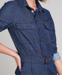 Macacao-Jeans-Feminino-com-Bolsos-e-Cinto-Manga-Longa-Azul-Escuro-9666369-Azul_Escuro_4