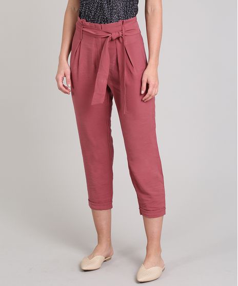 Calca-Feminina-Clochard-com-Barra-Dobrada-Rosa-Escuro-9540226-Rosa_Escuro_1
