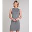 Vestido-Feminino-Curto-Canelado-Sem-Manga-Cinza-Mescla-Escuro-9626630-Cinza_Mescla_Escuro_1