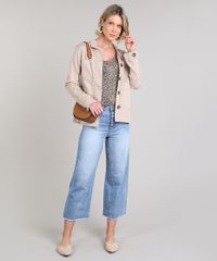 Jaqueta-de-Sarja-Feminina-Com-Botoes-Bege-9662960-Bege_3