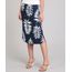 Saia-Feminina-Midi-Estampada-de-Folhagem-com-Fenda-Azul-Marinho-9540269-Azul_Marinho_1