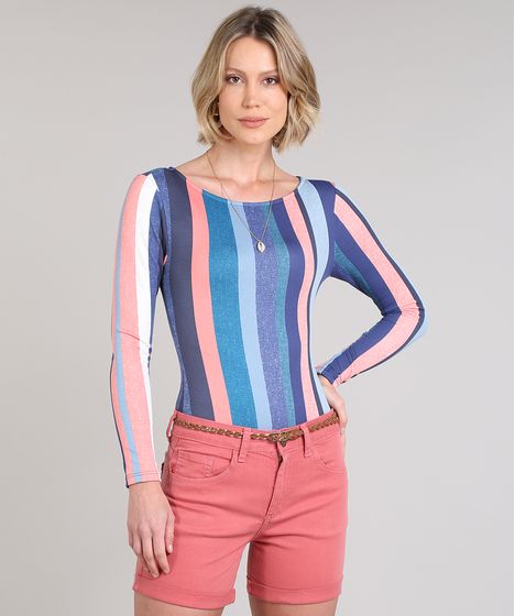 body manga longa c&a