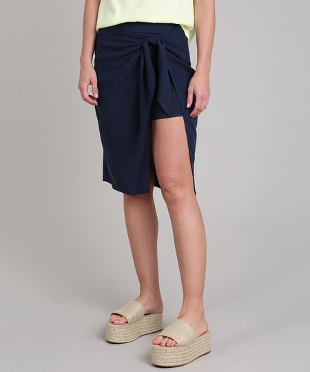 Short-Saia-Feminino-Transpassado-com-No-Azul-Marinho-9538445-Azul_Marinho_1 Short-Saia-Feminino-Transpassado-com-No-Azul-Marinho-9538445-Azul_Marinho_1