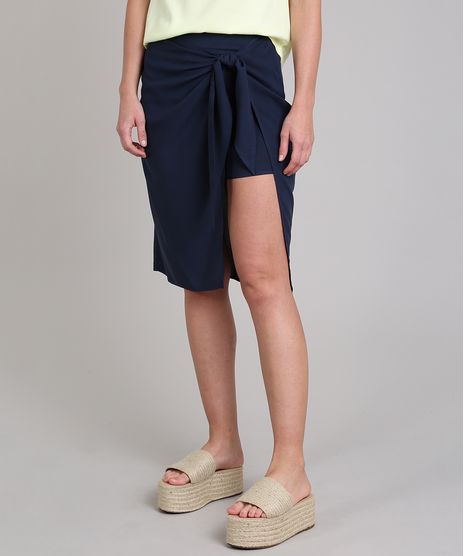 Short-Saia-Feminino-Transpassado-com-No-Azul-Marinho-9538445-Azul_Marinho_1