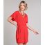 Vestido-Feminino-Curto-Evase-Canelado-com-Faixa-para-Amarrar-Manga-Curta-Vermelho-9616065-Vermelho_1