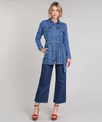 Jaqueta-Jeans-Feminina-Alongada-Com-Cinto-Azul-Medio-9666368-Azul_Medio_3