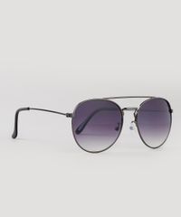 Oculos-de-Sol-Redondo-Masculino-Oneself-Grafite-9681278-Grafite_3