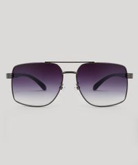 Oculos-de-Sol-Quadrado-Masculino-Oneself-Grafite-9671623-Grafite_1