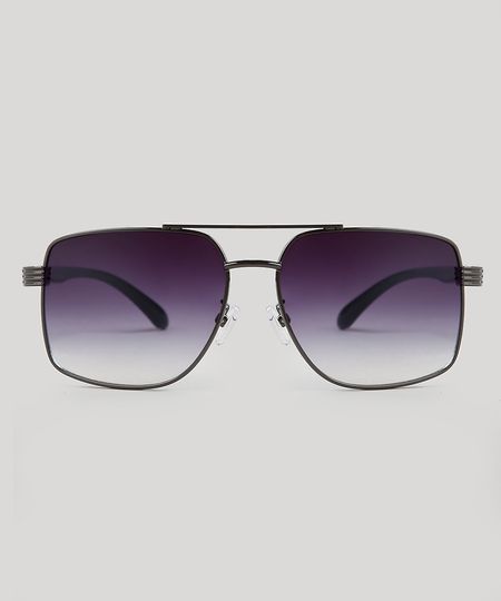Oculos-de-Sol-Quadrado-Masculino-Oneself-Grafite-9671623-Grafite_1