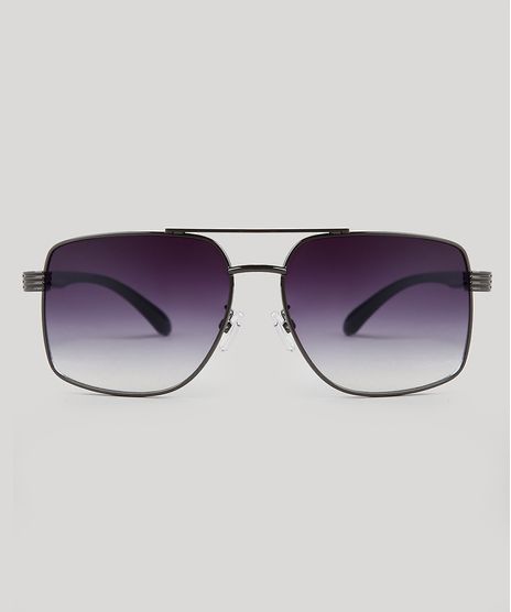 Oculos-de-Sol-Quadrado-Masculino-Oneself-Grafite-9671623-Grafite_1